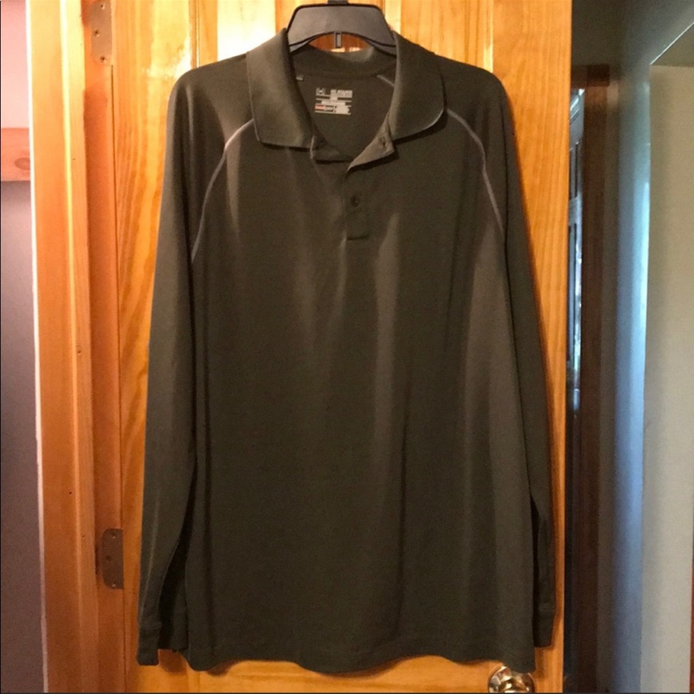 Under armour long sleeve 2XL polo